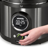 10 Qt. Black Stainless Electric Pressure Cooker