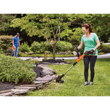 BLACK+DECKER 12 in. 20V MAX Lithium-Ion Cordless 2-in-1 String Grass Trimmer/Lawn Edger with (1) 2.5Ah Battery and Charger Included - Super Arbor