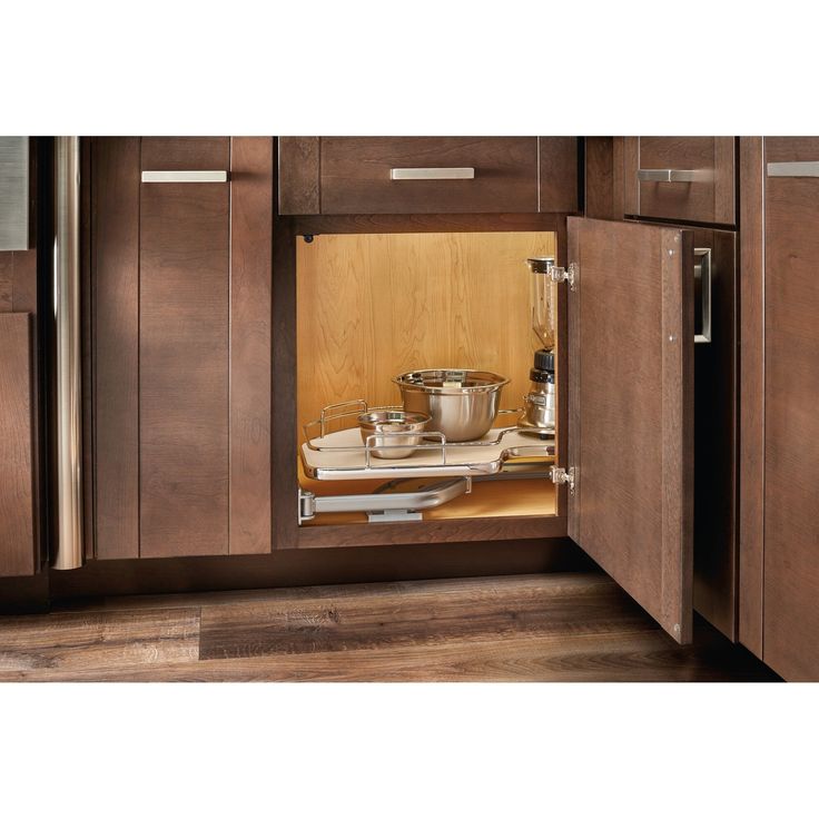 Rev-A-Shelf 33-in W x 6.5-in H 1-Tier Pull Out Metal Baskets & Organizers