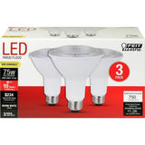 Feit Electric 75-Watt Equivalent (3000K) PAR30 LED Flood Light Bulb, Warm White (18-Pack)
