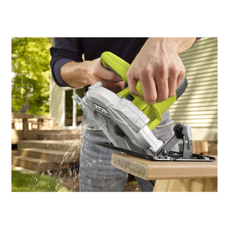 RYOBI 14 Amp 7-1/4 in. Circular Saw with Laser