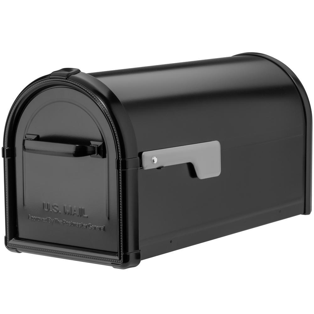 Hillsborough Post Mount Mailbox Copper - Super Arbor