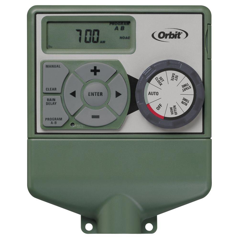 6-Zone Easy-Dial Sprinkler Timer - Super Arbor