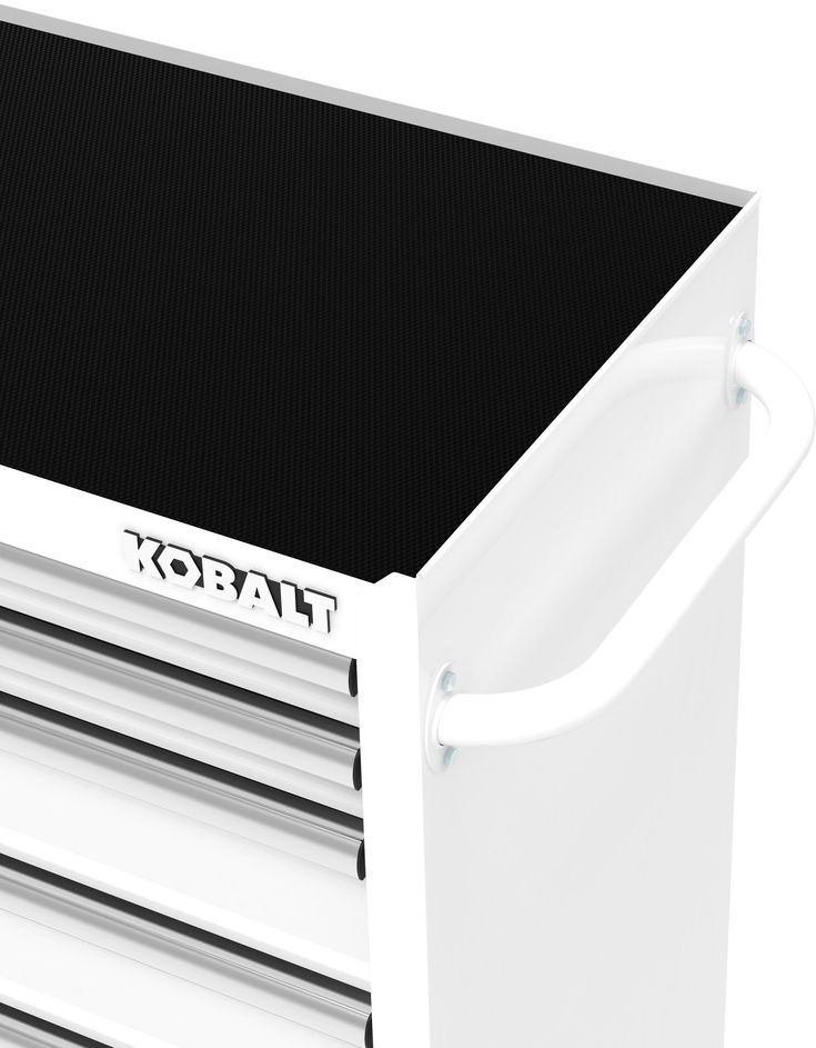 Kobalt 36-in W x 38-in H 5-Drawer Steel Rolling Tool Cabinet (White)