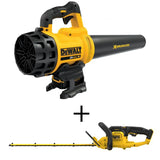 DEWALT 90 MPH 400 CFM 20V MAX Cordless Handheld Leaf Blower with (1) 5.0Ah Battery, Charger & Bonus Hedge Trimmer Included