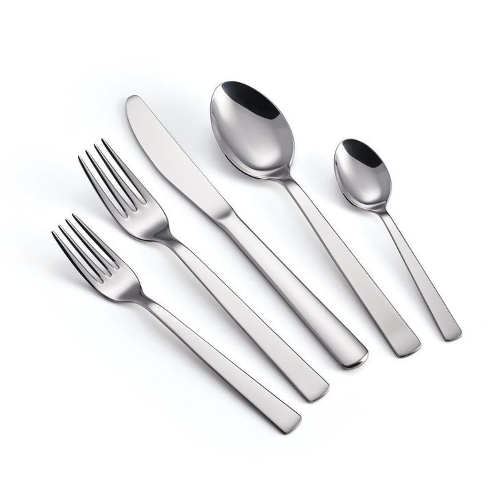 Oslo 20-Piece 18/10 Stainless Steel Flatware Set