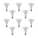 Euri Lighting 65-Watt Equivalent BR30 Energy Star and Dimmable LED Light Bulb in Soft White 3000K (10-Pack)