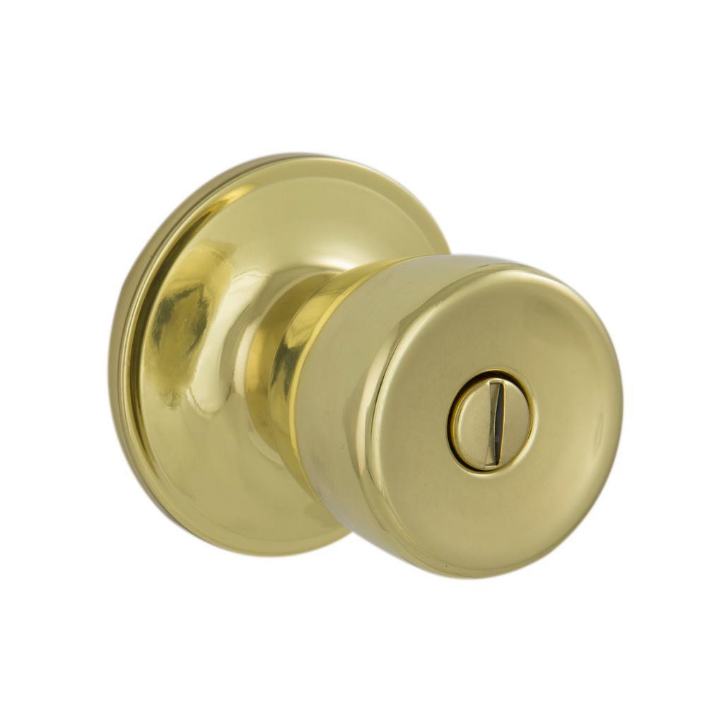 Brill Satin Stainless Steel Bed/Bath Privacy Door Knob - Super Arbor