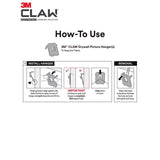 3M Claw Silver Drywall Picture Hanger, 15 lb Capacity, 5 Pack