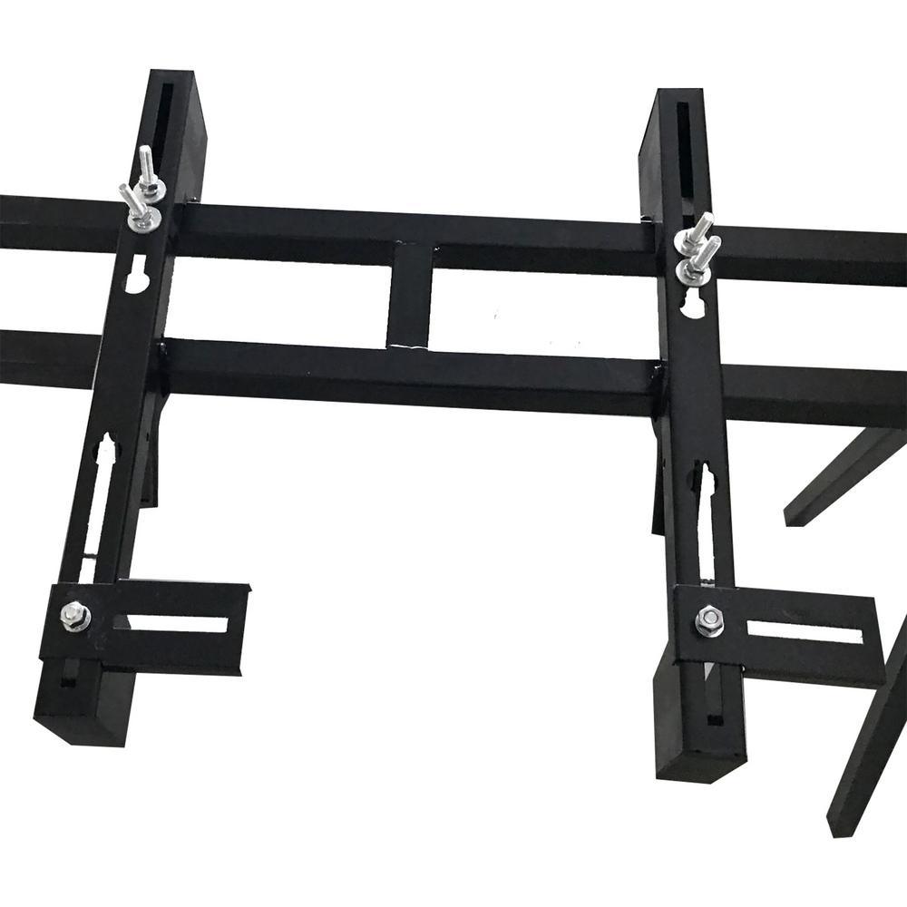 96 in. Folding Miter Saw Work Stand with Quick Mounts - Super Arbor