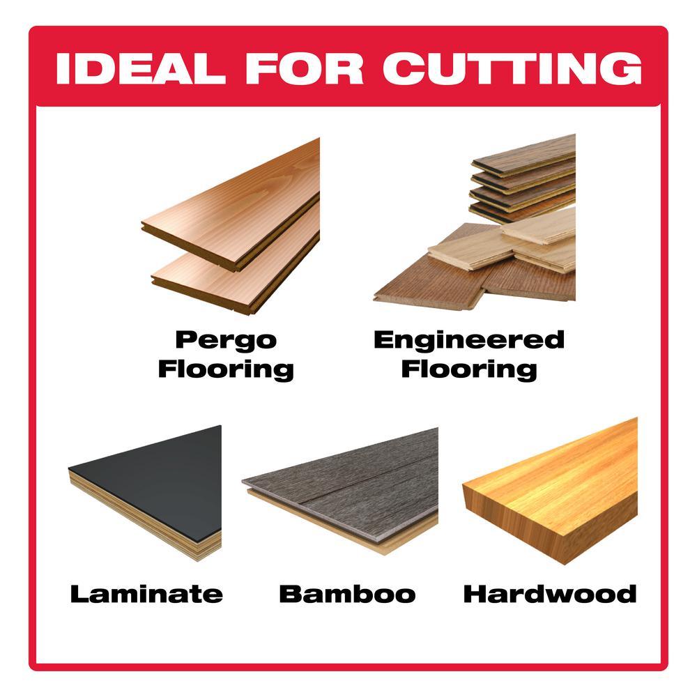 12 in. x 16-Tooth Polycrystalline-Diamond (PCD) Tipped Ultimate Flooring Blade - Super Arbor