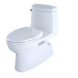 Carlyle II 1-Piece 1.28 GPF Single Flush Elongated Skirted Toilet with CeFiONtect in Sedona Beige - Super Arbor