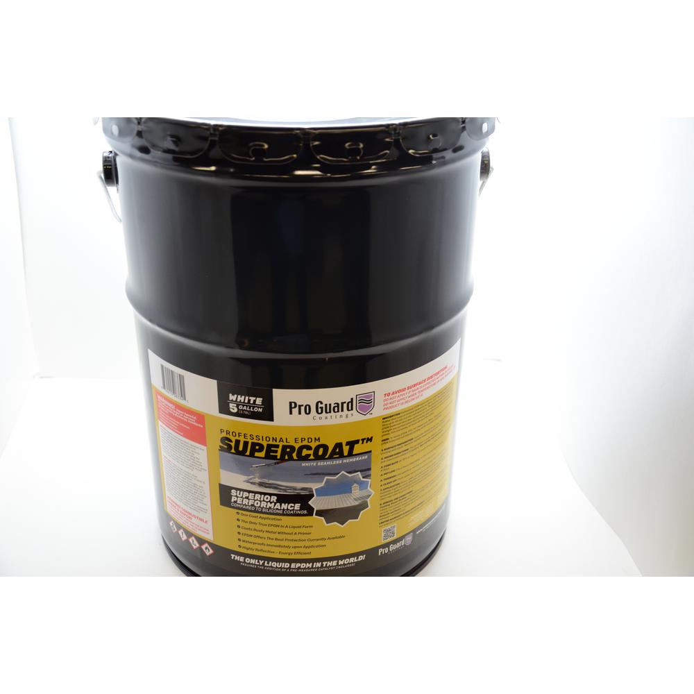 Supercoat 5 Gal. White Roof Coating - Super Arbor