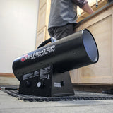 125,000 BTU Forced Air Propane Portable Heater - Super Arbor