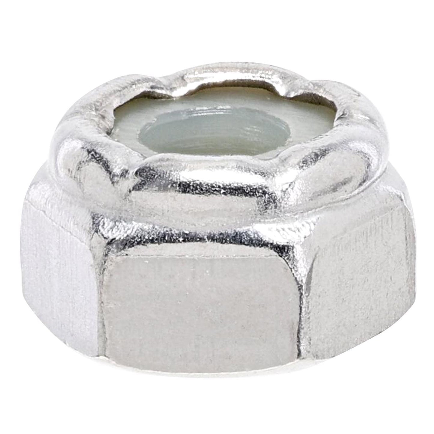 Hillman #10-32 Stainless Steel SAE Nylon Lock Nut, 100-Pack