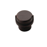1-1/4 in. Pipeline Black Nickel Vibed Cabinet Knob - Super Arbor