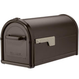 Hillsborough Post Mount Mailbox Copper - Super Arbor