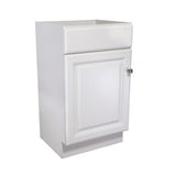 Wyndham 24 in. W x 18 in. D Unassembled Bath Vanity Cabinet Only in White Semi-Gloss