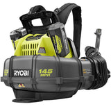 RYOBI 145 MPH 625 CFM 40V Lithium-Ion Cordless Backpack Blower Kit with 5.0Ah Battery and Charger
