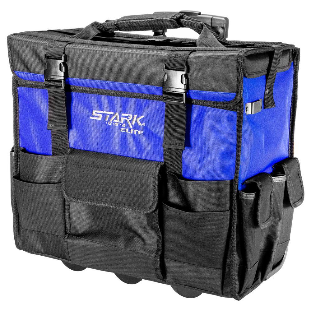 20 in. x 12 in. Jobsite Rolling Tool Bag Backpack - Super Arbor