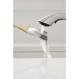Mistos Single-Handle Pull-Out Laundry Utility Faucet in Vibrant Stainless - Super Arbor