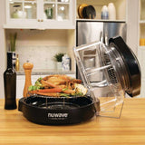 Pro Plus 1500 W Black Countertop Oven with Built-In Timer