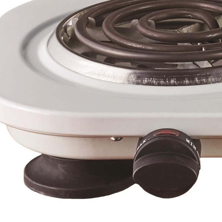 2-Burner 30 in. White Electric Burner