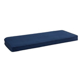 Style Selections Valleydale Texture Blue Patio Loveseat Cushion