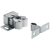 Double Roller Catch with Spear, Zinc Plated (1-Pack)