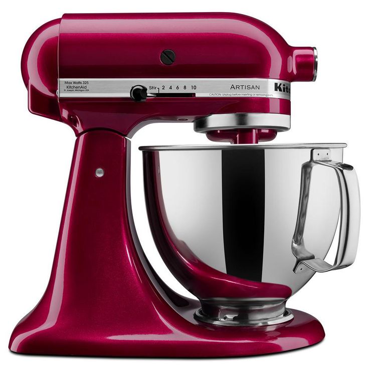 Artisan Series 5 Qt. 10-Speed Tilt-Head Stand Mixer-Bordeaux