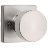Pismo Square Satin Nickel Hall/Closet Door Knob - Super Arbor