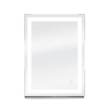 Edison Tri-Color 30 in. x 36 in. Single LED Wall Mounted Backlit LED Bathroom Mirror
