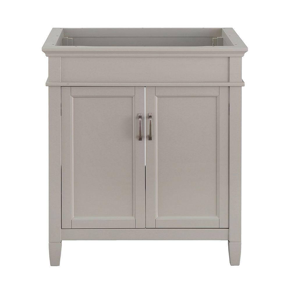 Ashburn 36 in. W x 21.75 in. D Vanity Cabinet in Grey - Super Arbor