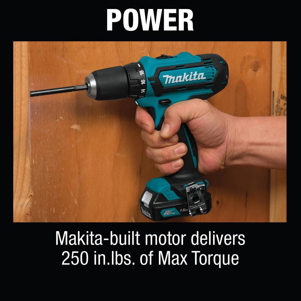 12-Volt MAX CXT Lithium-Ion Cordless 3/8 in. Drill and Impact Driver Combo Kit with (2) 1.5Ah Batteries Charger and Bag - Super Arbor