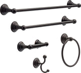 Delta Providence 24-in Venetian Bronze Wall Mount Single Towel Bar