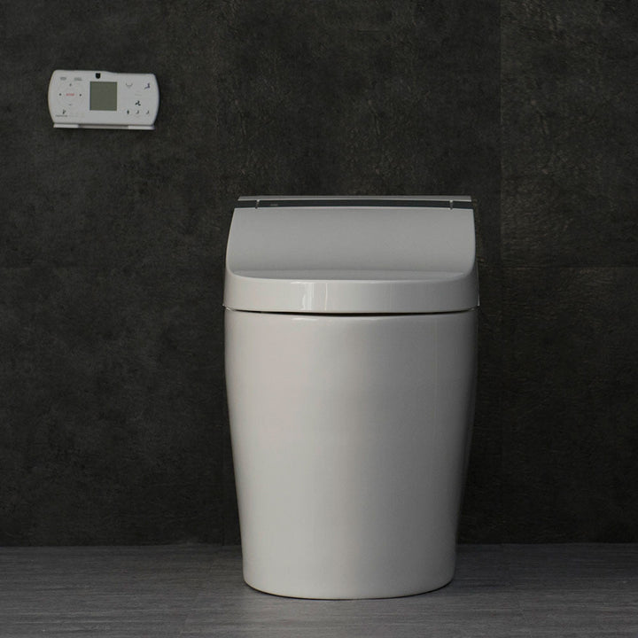 WOODBRIDGE Venezia Intelligent 1.28 GPF Elongated Toilet in White with ADA/Chair Height, Auto Flush, Auto Open & Auto Close