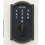 Camelot Aged Bronze Touch Electronic Door Lock Deadbolt - Super Arbor