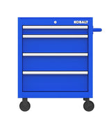 Kobalt 26.7-in W x 33-in H 4-Drawer Steel Rolling Tool Cabinet (Blue)