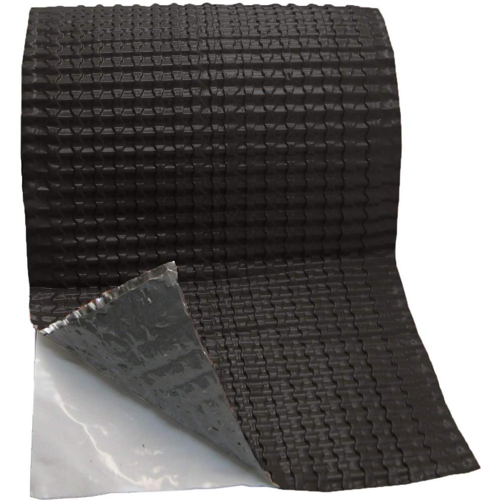 11.8 in. x 196.85 in. 3D Black Chimney Flashing - Super Arbor