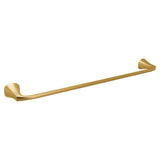 Moen Lindor 24-in Brushed Nickel Wall Mount Single Towel Bar