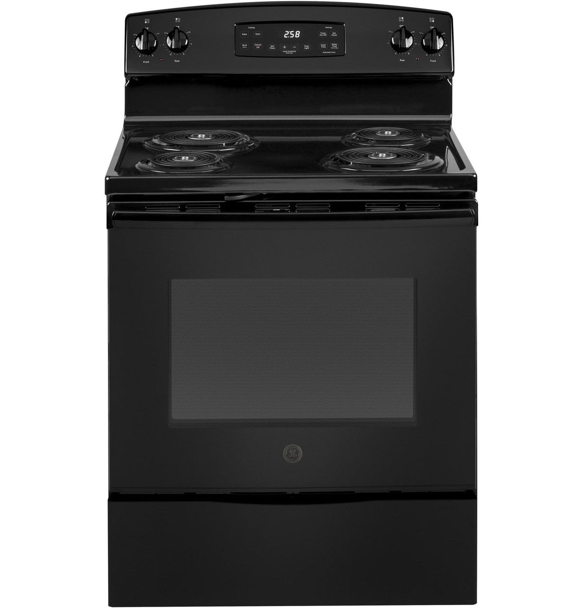 GE 30 in. 5.3 cu. ft. Electric Range with Self-Cleaning Oven in White