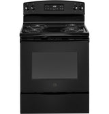 GE 30 in. 5.3 cu. ft. Electric Range with Self-Cleaning Oven in White