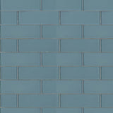 MSI Harbor 3 in. x 9 in. x 8mm Glossy Glass Gray Subway Tile (3.8 sq. ft. / case)