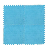 Tuscom 25X25cm Kids Carpet Foam Puzzle Mat EVA Shaggy Velvet Baby Eco Floor 7 colors
