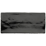 Merola Tile Chester Matte Nero 3 in. x 6 in. Ceramic Wall Subway Tile (6.02 sq. ft. / Case)