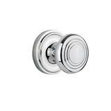 Classic Rosette 2-3/8 in. Backset Antique Brass Privacy Bed/Bath Deco Door Knob - Super Arbor