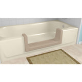 Wide Beige Step Bathtub Conversion Kit - Super Arbor