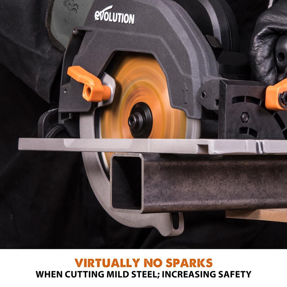 15 Amp 7-1/4 in. Circular Track Saw Kit with 40 in. Track, Electric Brake and Multi-Material Blade - Super Arbor