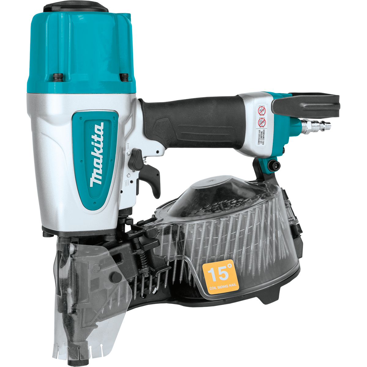 Makita 15° 2-1/2 in. Siding Coil Nailer (AN613)