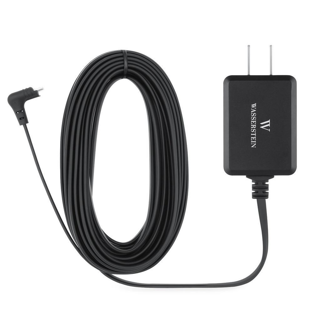 Arlo Pro, Pro 2 and GO Outdoor Weatherproof Charger - 16 ft. Quick Charge 3.0 Power Adapter for Cameras (Black) - Super Arbor